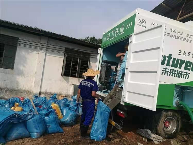 比如工业污泥压干处理